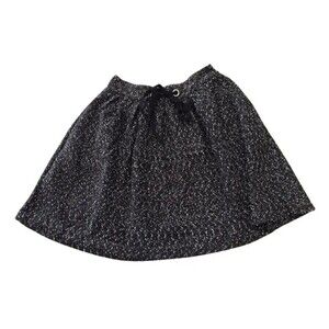 FRNCH Women's Skirt Size Small Black~ Pockets ~Mini ~Skater ~Grunge